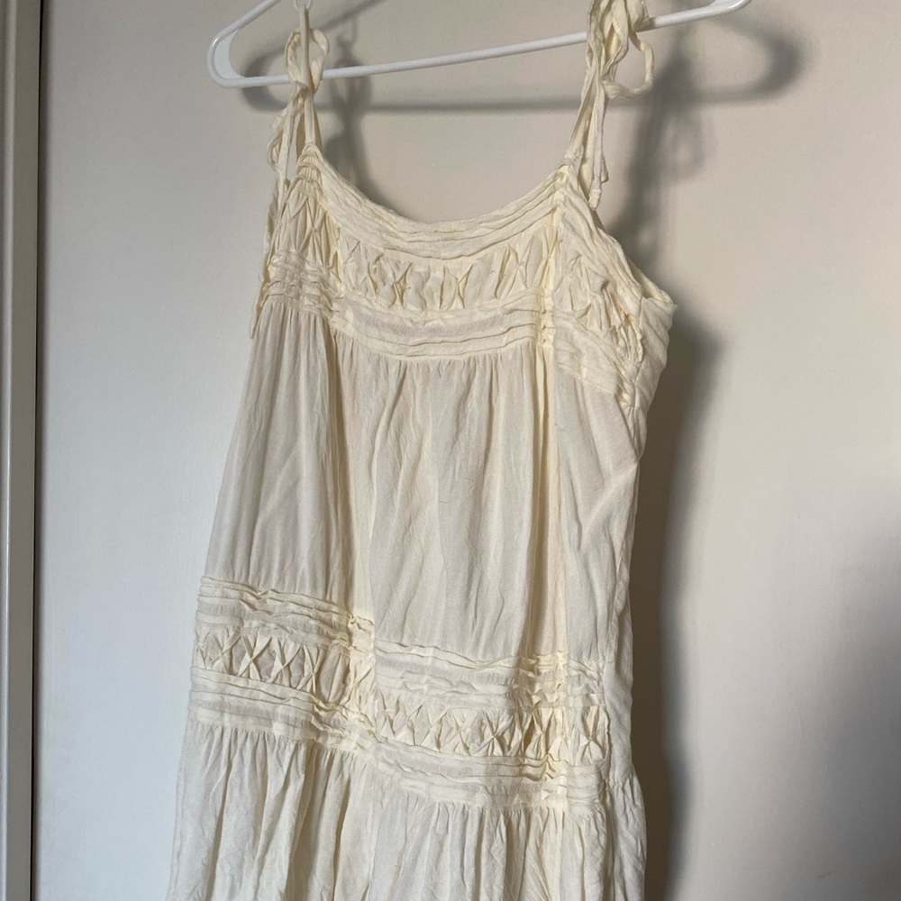 Cream-colored Sundress